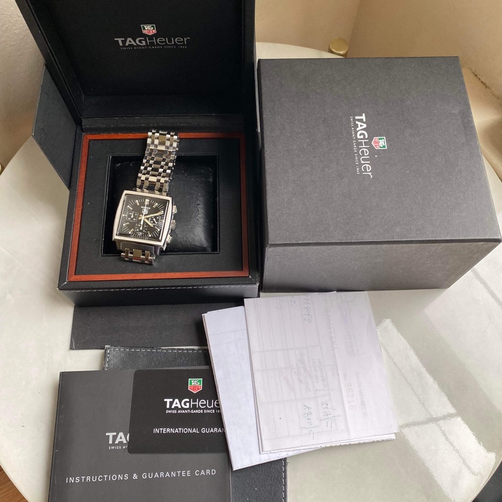 TAG HEUER MONACO automatic watch - Picture 10 of 11